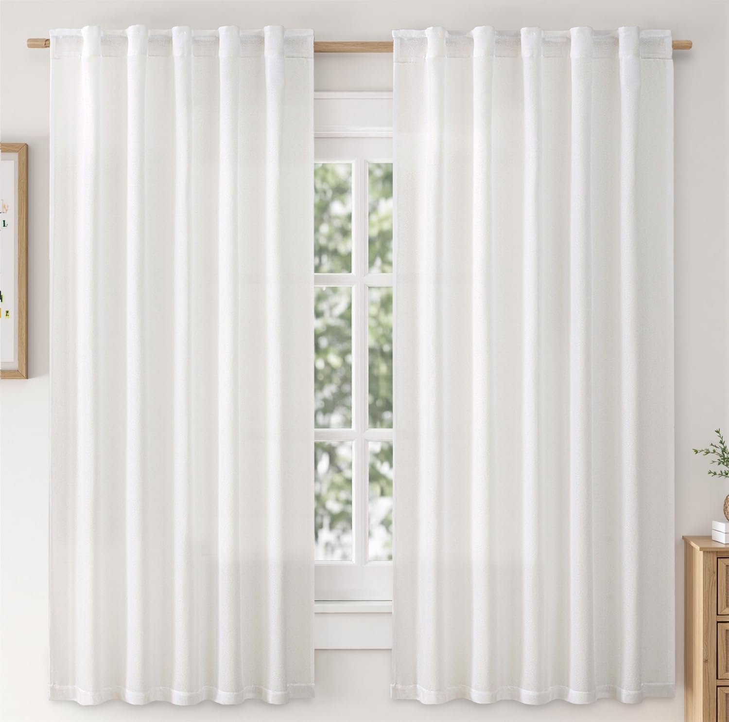 Linen Curtain 84"