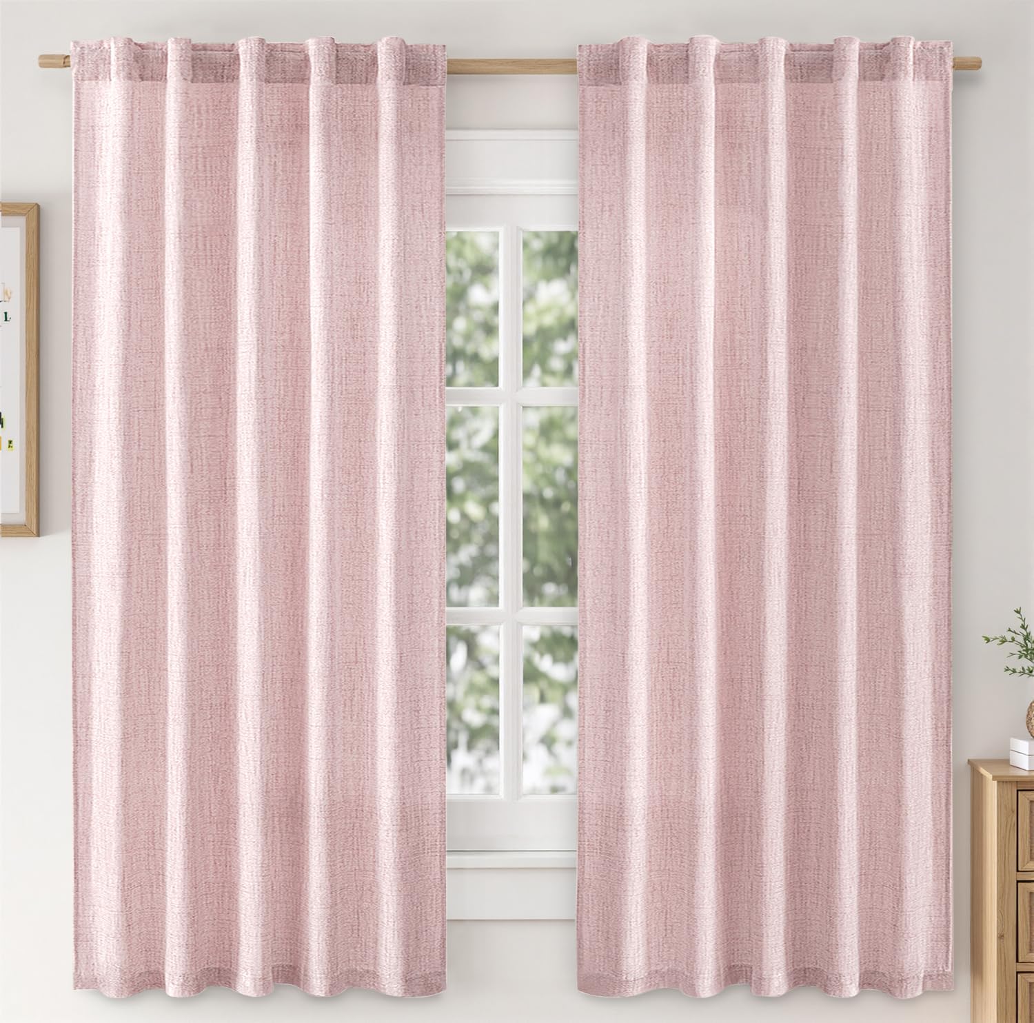 Linen Curtain 84"
