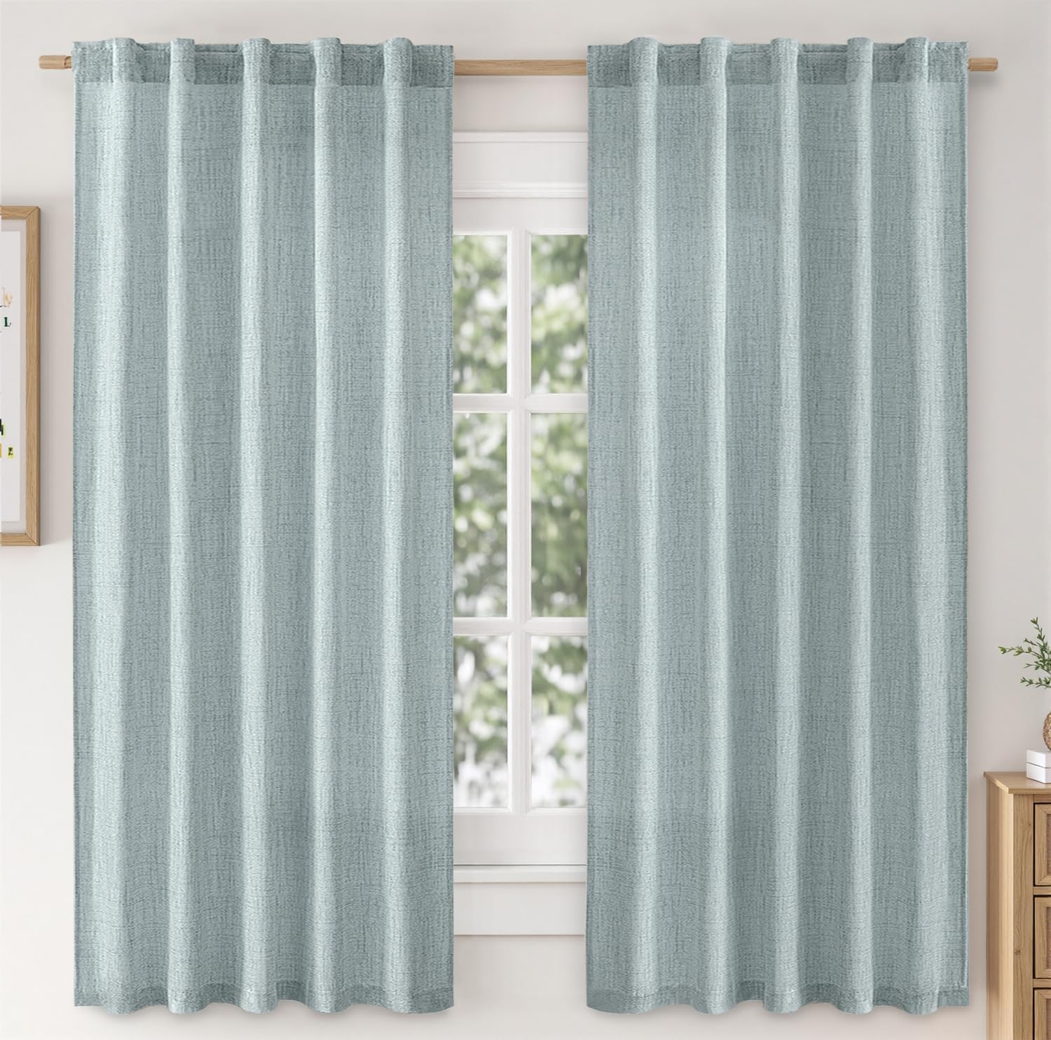 Linen Curtain 84"