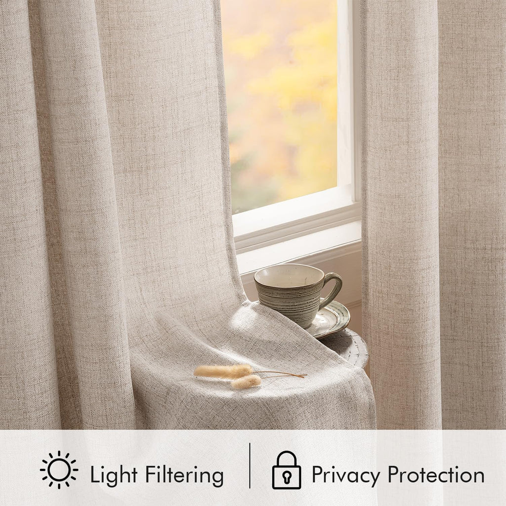 Linen Curtain 84"