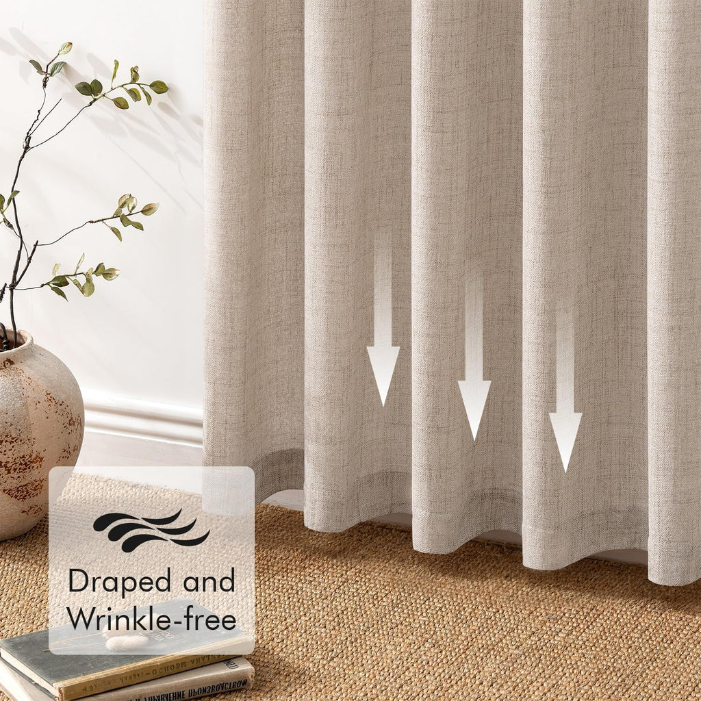 Linen Curtain 84"