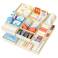 DIMJ Drawer Organizer Clothes Storage - 18 Pack Baby Dresser Organizer for Nursery, Foldable Closet Drawer Organizer Bins for Bedroom Organization, Fabric Storage Dividers for Socks, Underwears, Bras