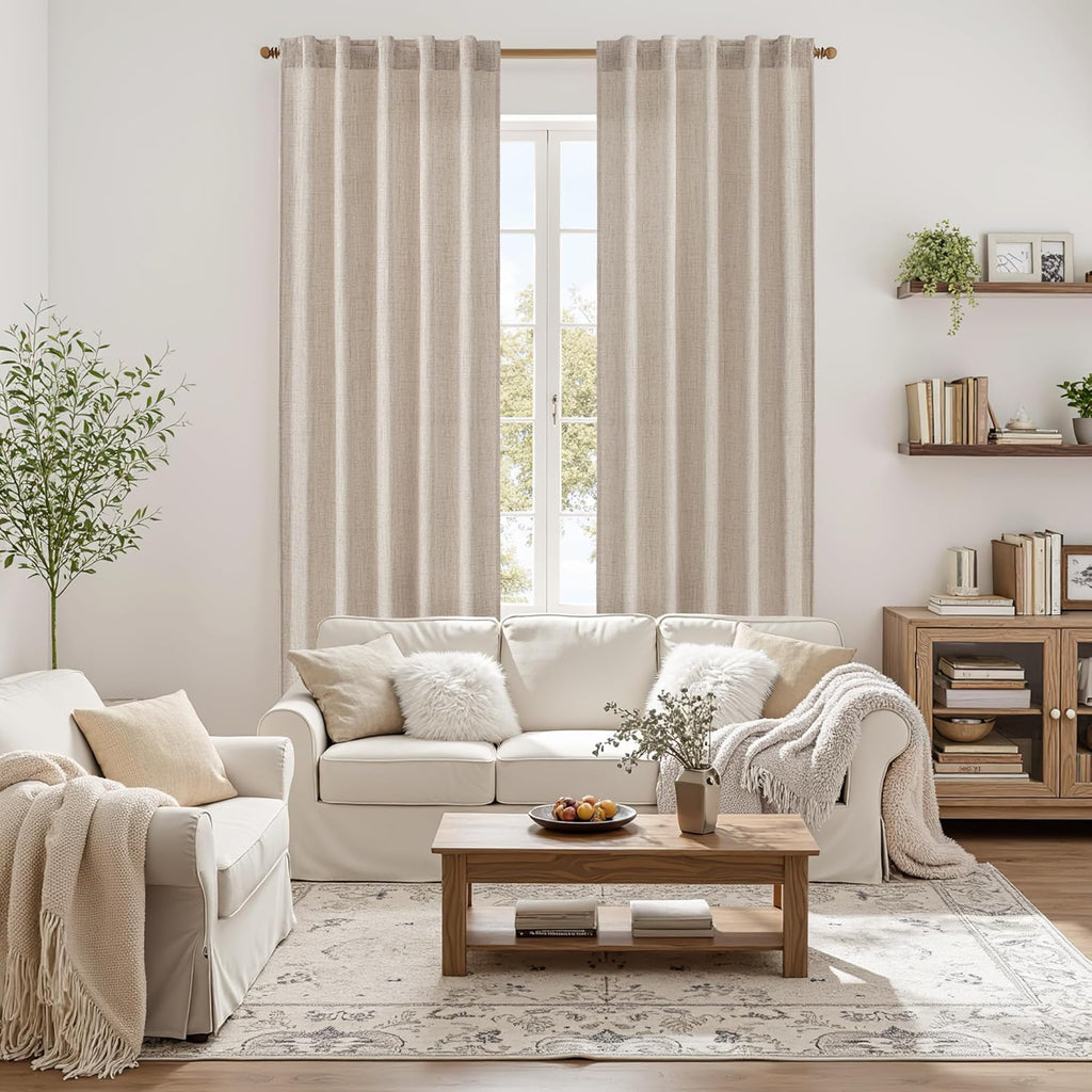 Linen Curtain 84"